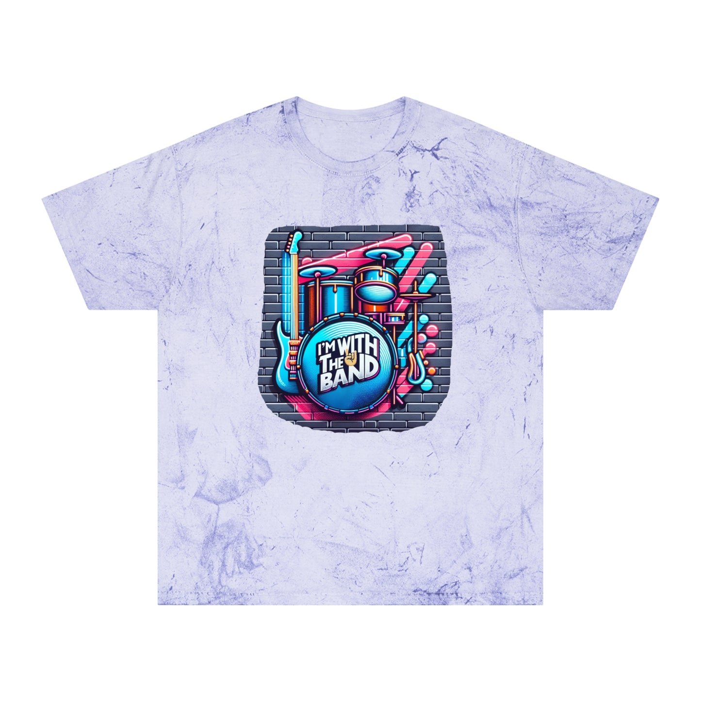 Unisex Music Lovers Color Blast T-Shirt, Band Tee, Concert Gear, Gift for Musicians, Festival Clothing, Casual Streetwear