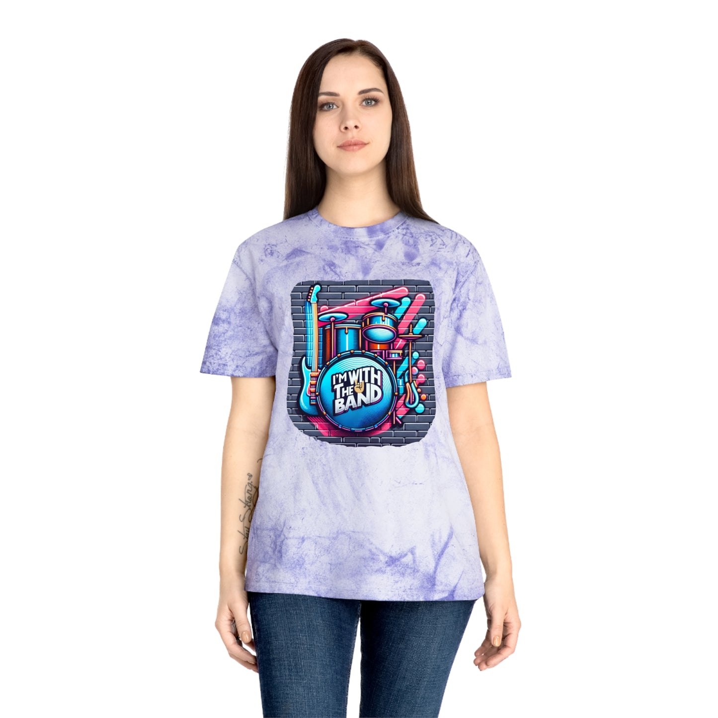 Unisex Music Lovers Color Blast T-Shirt, Band Tee, Concert Gear, Gift for Musicians, Festival Clothing, Casual Streetwear