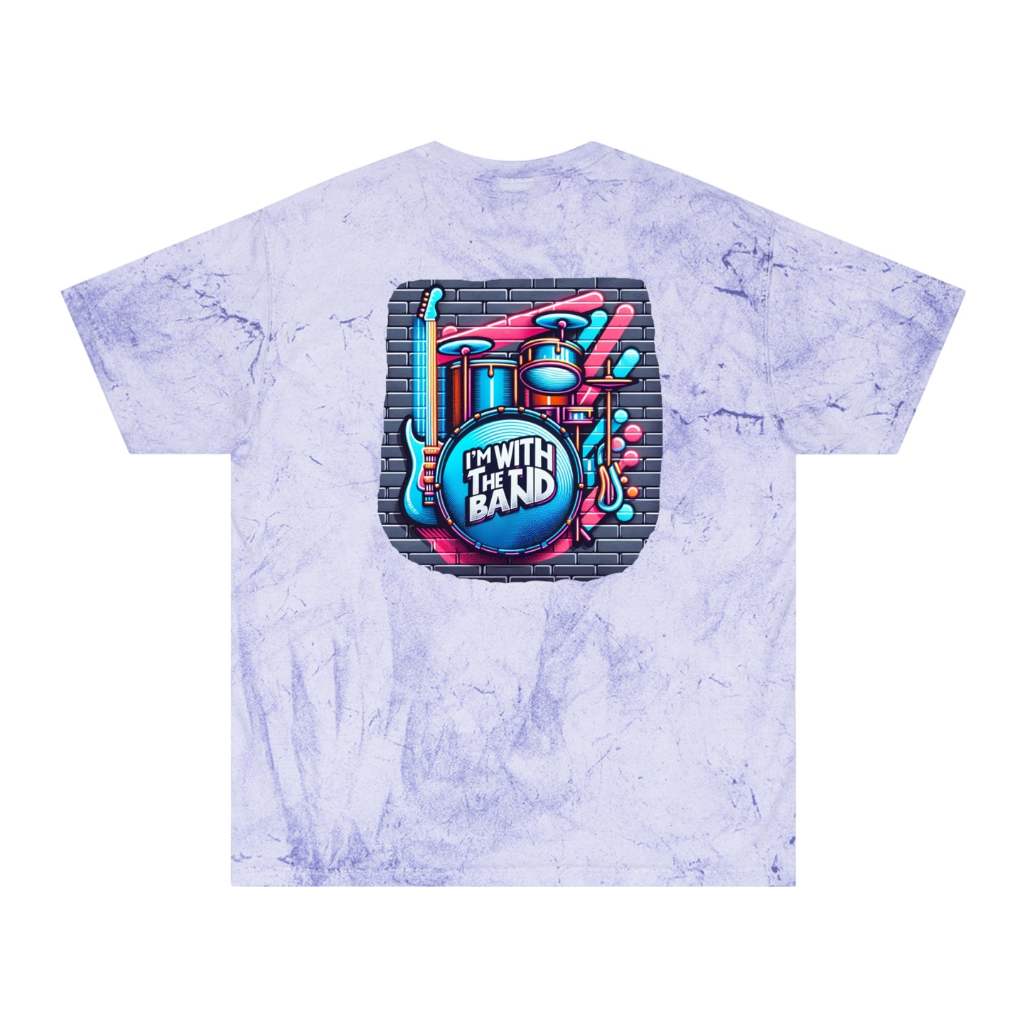 Unisex Music Lovers Color Blast T-Shirt, Band Tee, Concert Gear, Gift for Musicians, Festival Clothing, Casual Streetwear