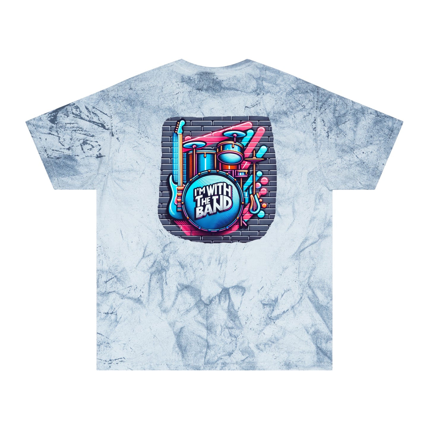 Unisex Music Lovers Color Blast T-Shirt, Band Tee, Concert Gear, Gift for Musicians, Festival Clothing, Casual Streetwear