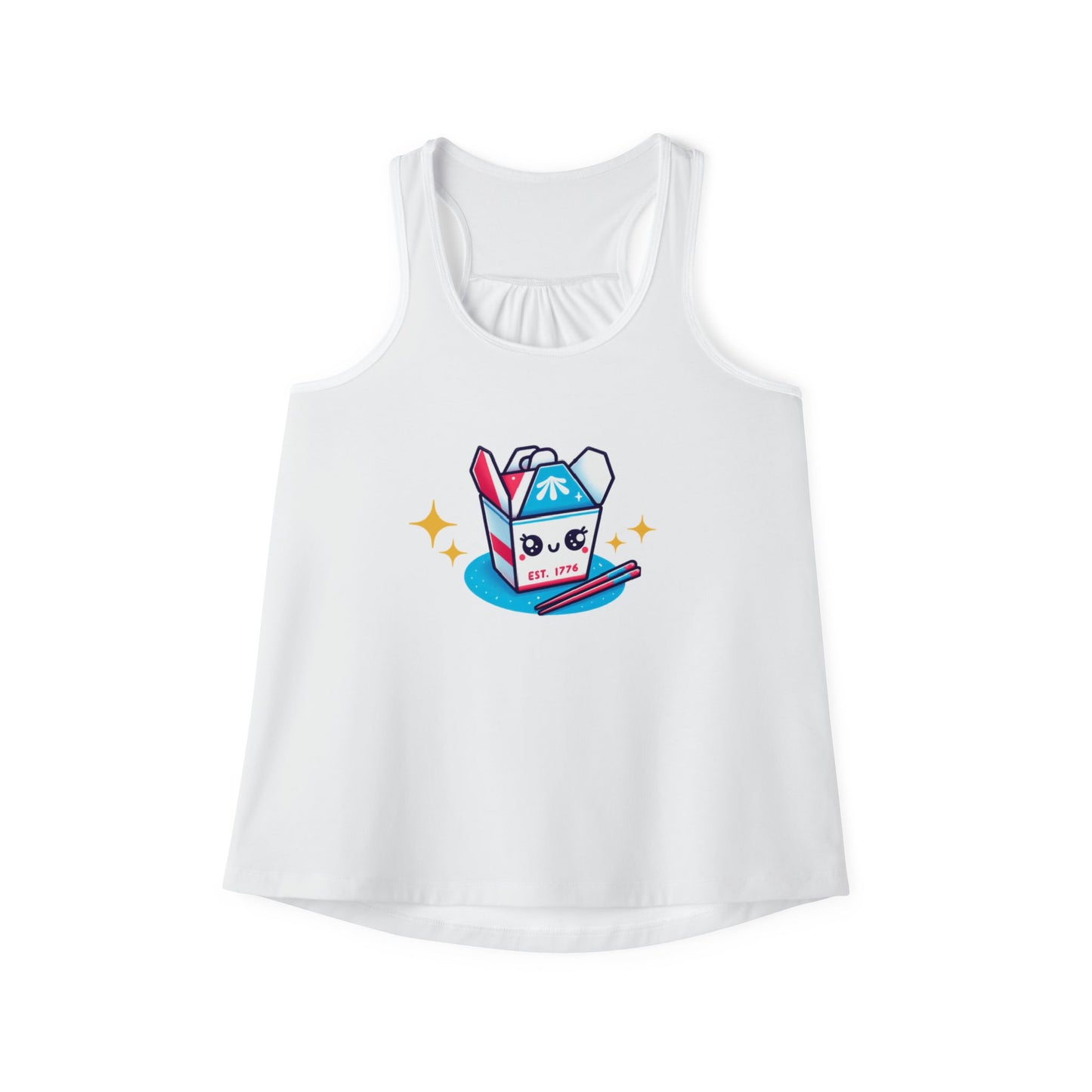 Women's Funky Fun Patriotic Tank