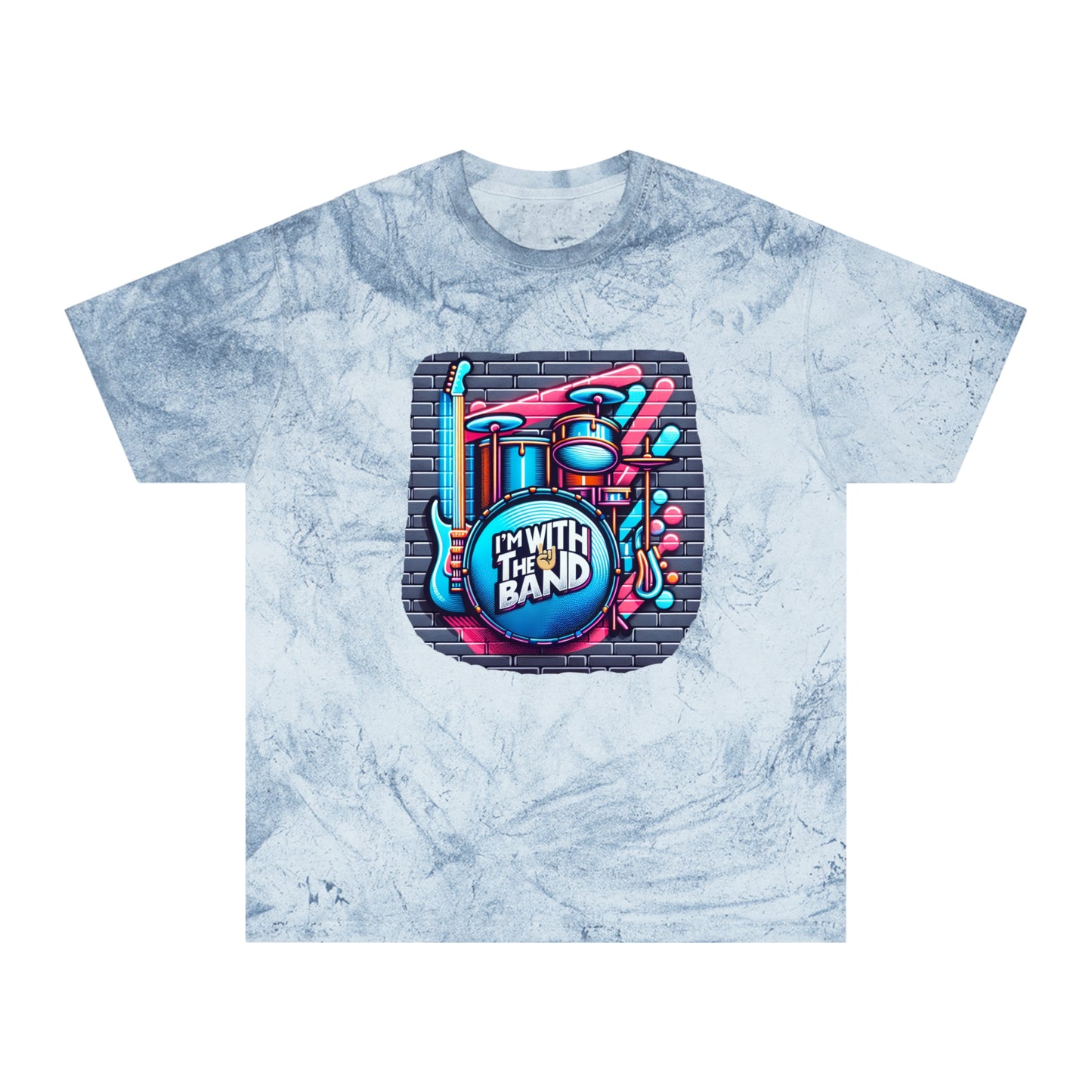 Unisex Music Lovers Color Blast T-Shirt, Band Tee, Concert Gear, Gift for Musicians, Festival Clothing, Casual Streetwear