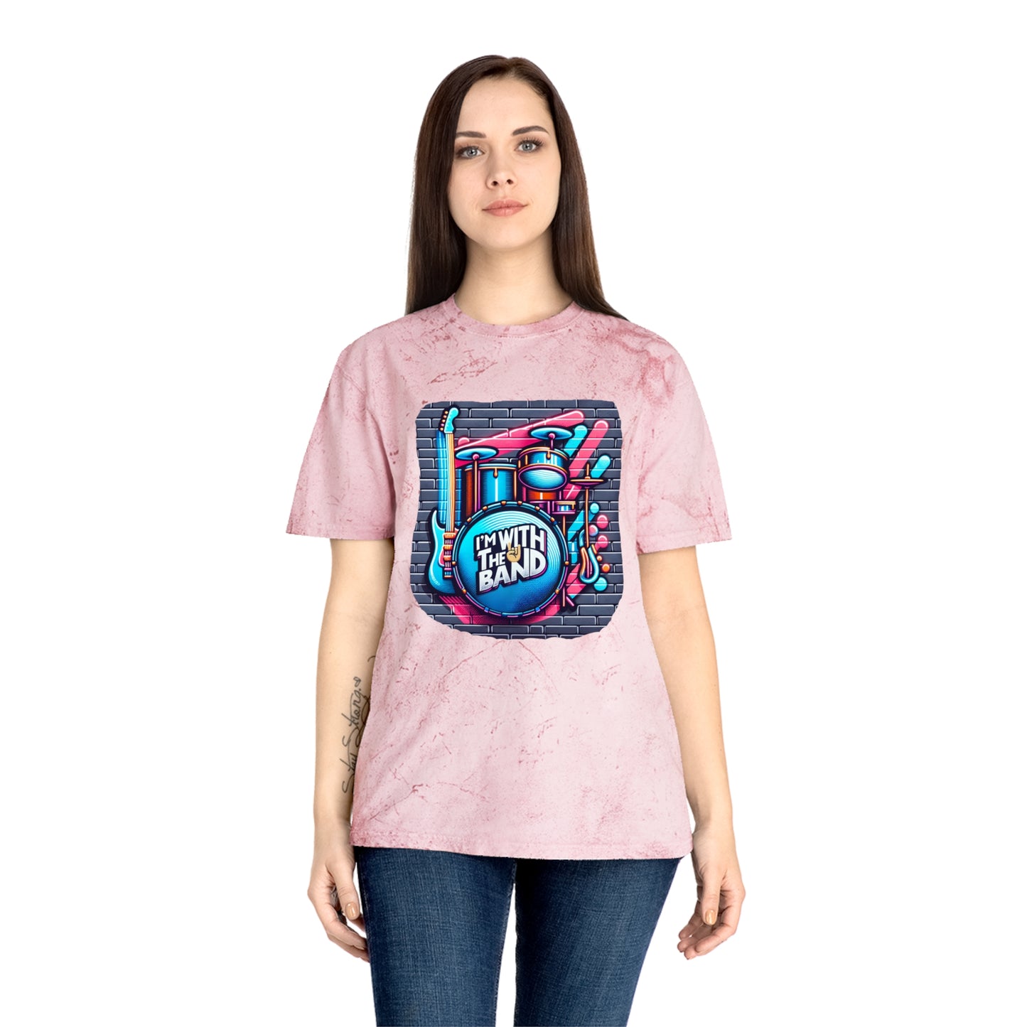 Unisex Music Lovers Color Blast T-Shirt, Band Tee, Concert Gear, Gift for Musicians, Festival Clothing, Casual Streetwear