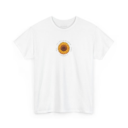 Grow and Thrive Sunflower Tee
