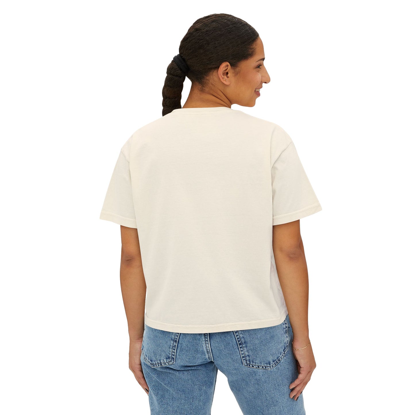 Dreamy Butterfly & Gem Women's Boxy Tee