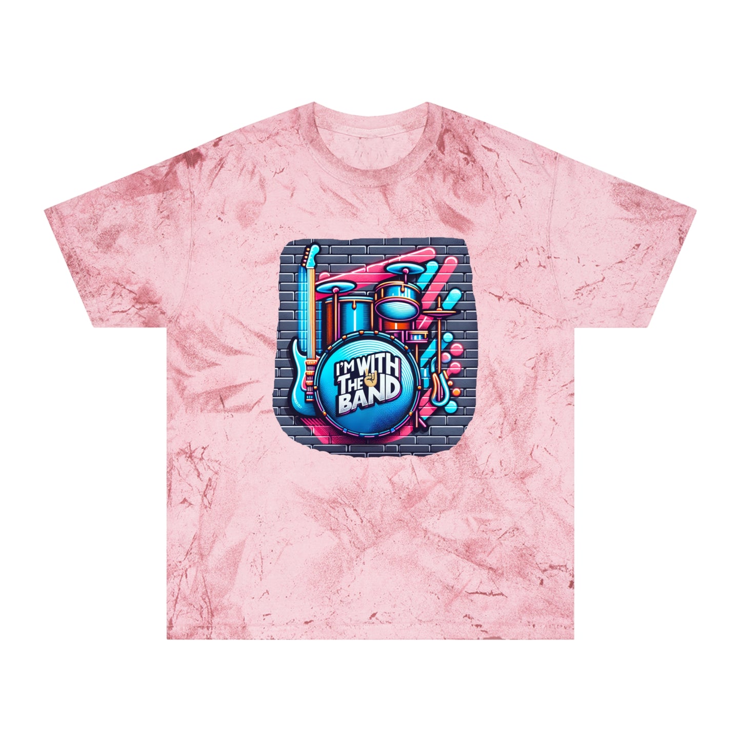 Unisex Music Lovers Color Blast T-Shirt, Band Tee, Concert Gear, Gift for Musicians, Festival Clothing, Casual Streetwear