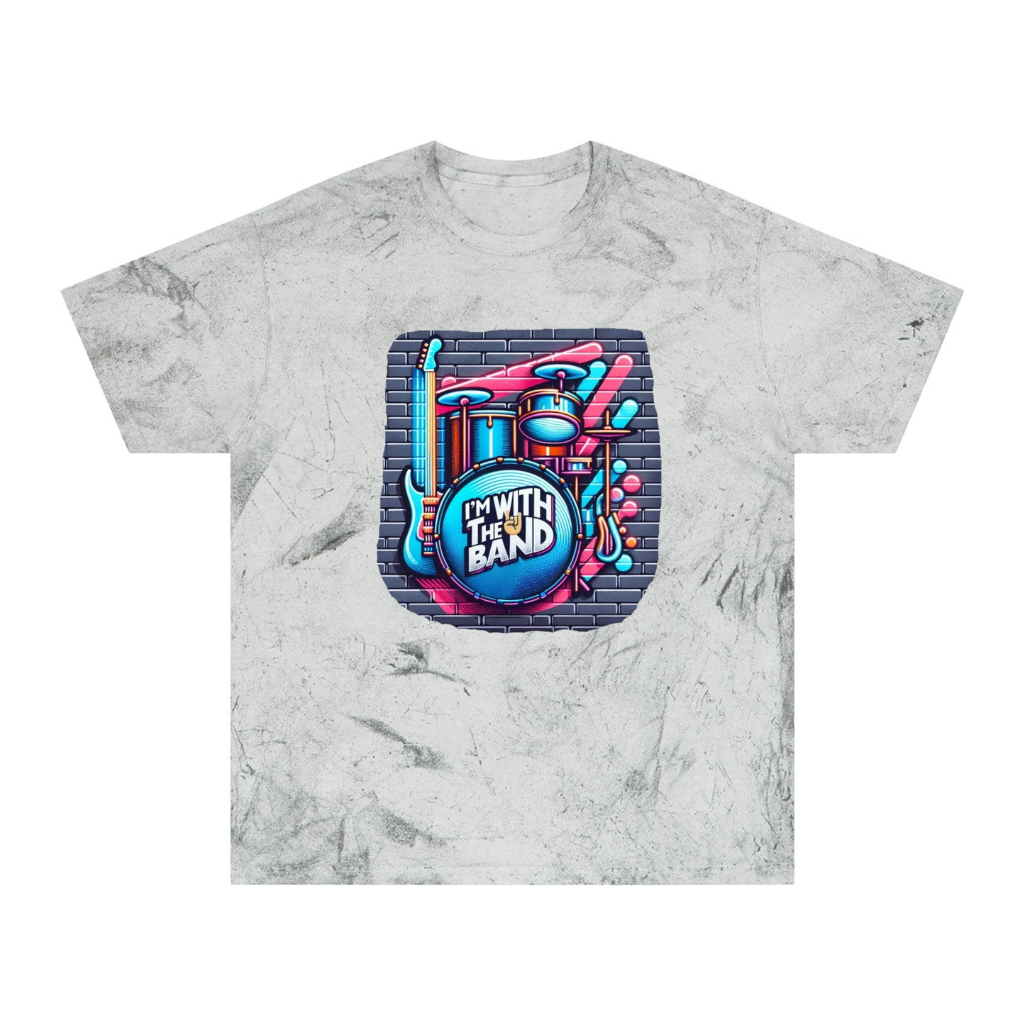 Unisex Music Lovers Color Blast T-Shirt, Band Tee, Concert Gear, Gift for Musicians, Festival Clothing, Casual Streetwear