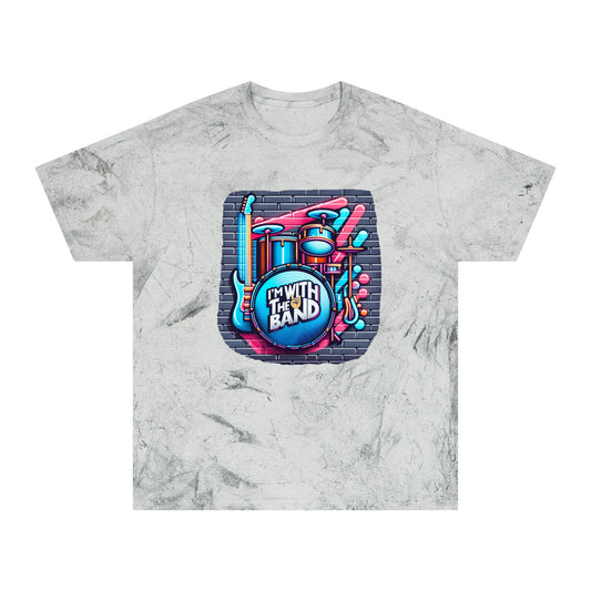 Unisex Music Lovers Color Blast T-Shirt, Band Tee, Concert Gear, Gift for Musicians, Festival Clothing, Casual Streetwear